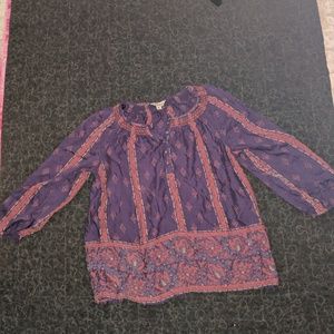 Lucky Brand hippie top